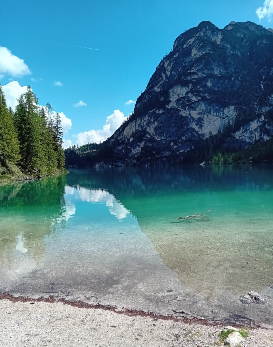 Uno smeraldo nelle Dolomiti